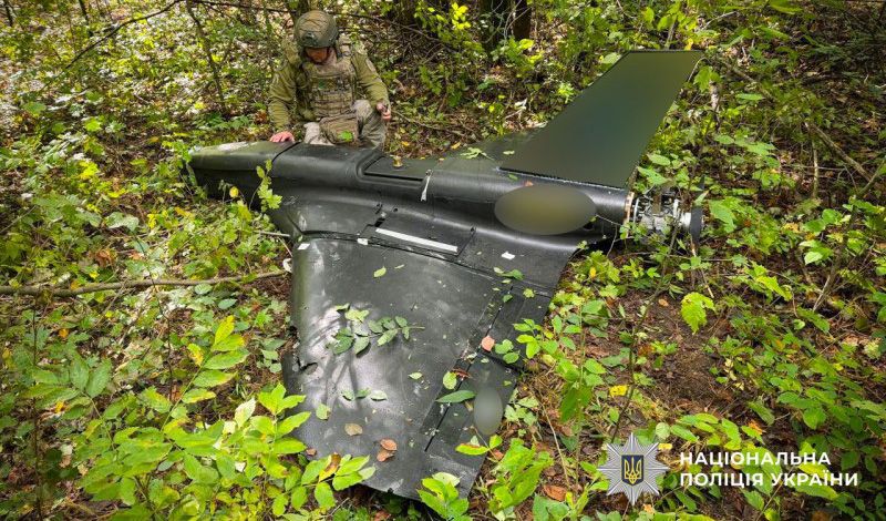 Вибухотехніки поліції знешкодили бойові частини ворожих БпЛА, виявлених на Полтавщині