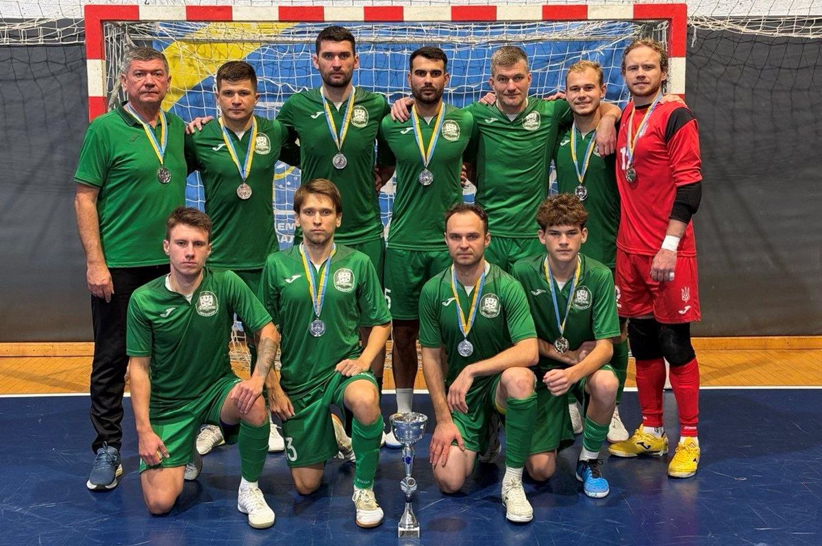 Спортсмени з Полтавщини вибороли «срібло» на чемпіонаті України з футзалу серед людей з порушеннями слуху