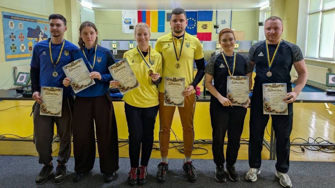 Спортсмени з Горішніх Плавнів здобули п’ять нагород на чемпіонаті України зі стрільби