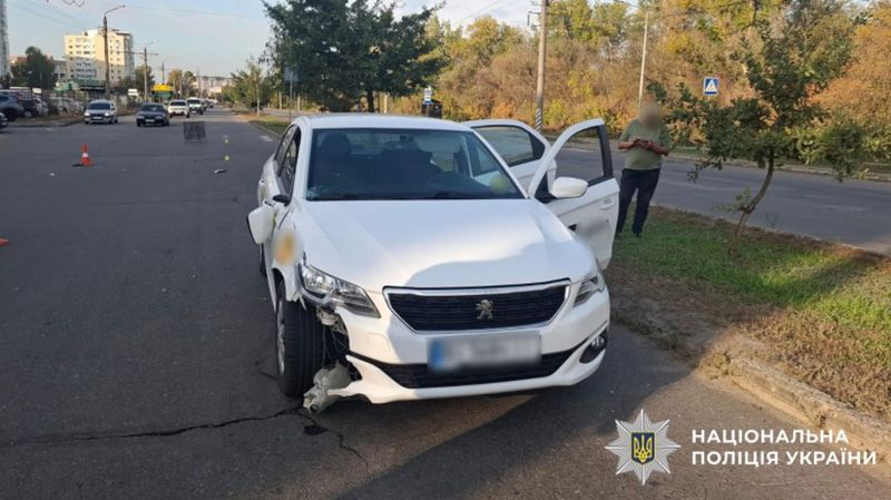 У Полтаві на переході Peugeot збив 14-річного підлітка: поліція розпочала розслідування