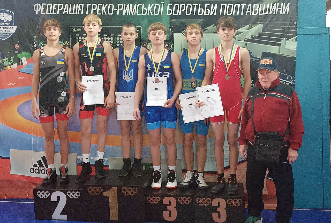 Решетилівські борці здобули п’ять нагород на обласному чемпіонаті з греко-римської боротьби