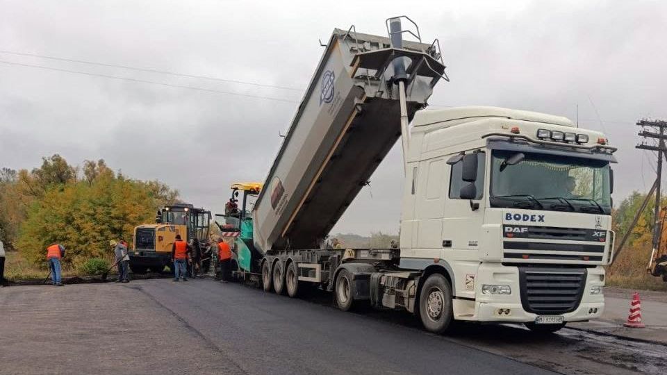 У Великорублівській громаді відремонтували ділянки двох автодоріг місцевого значення