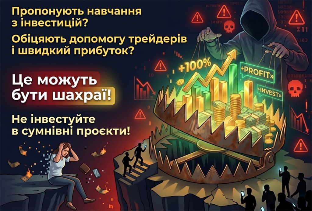 Інвестиційне навчання може бути пасткою: як шахраї виманюють гроші