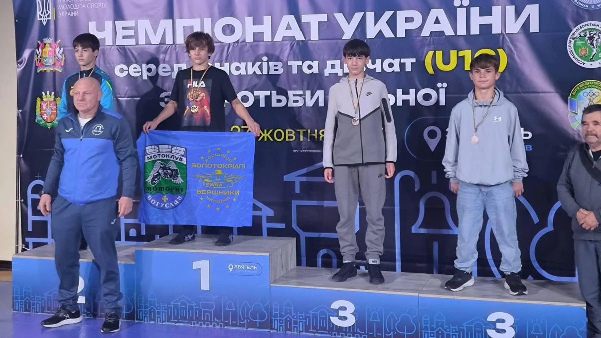Полтавець Матвій Жуков виборов «бронзу» на чемпіонаті України з вільної боротьби