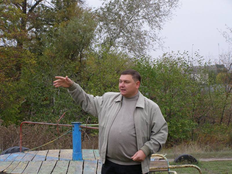 Депутат Бистряков провів сходку жителів Ведмедівки