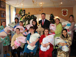 У новорічну ніч у Полтаві народилось 18 малюків!