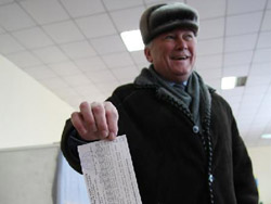 Мэр Кременчуга проголосовал за Януковича