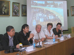 Делегація китайських журналістів у Миргороді