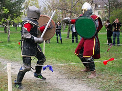 Рыцарские турниры проходят на Полтавщине