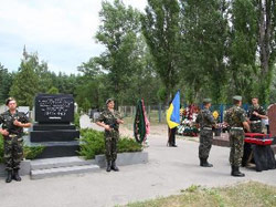В Кременчуге перезахоронили неизвестного солдата